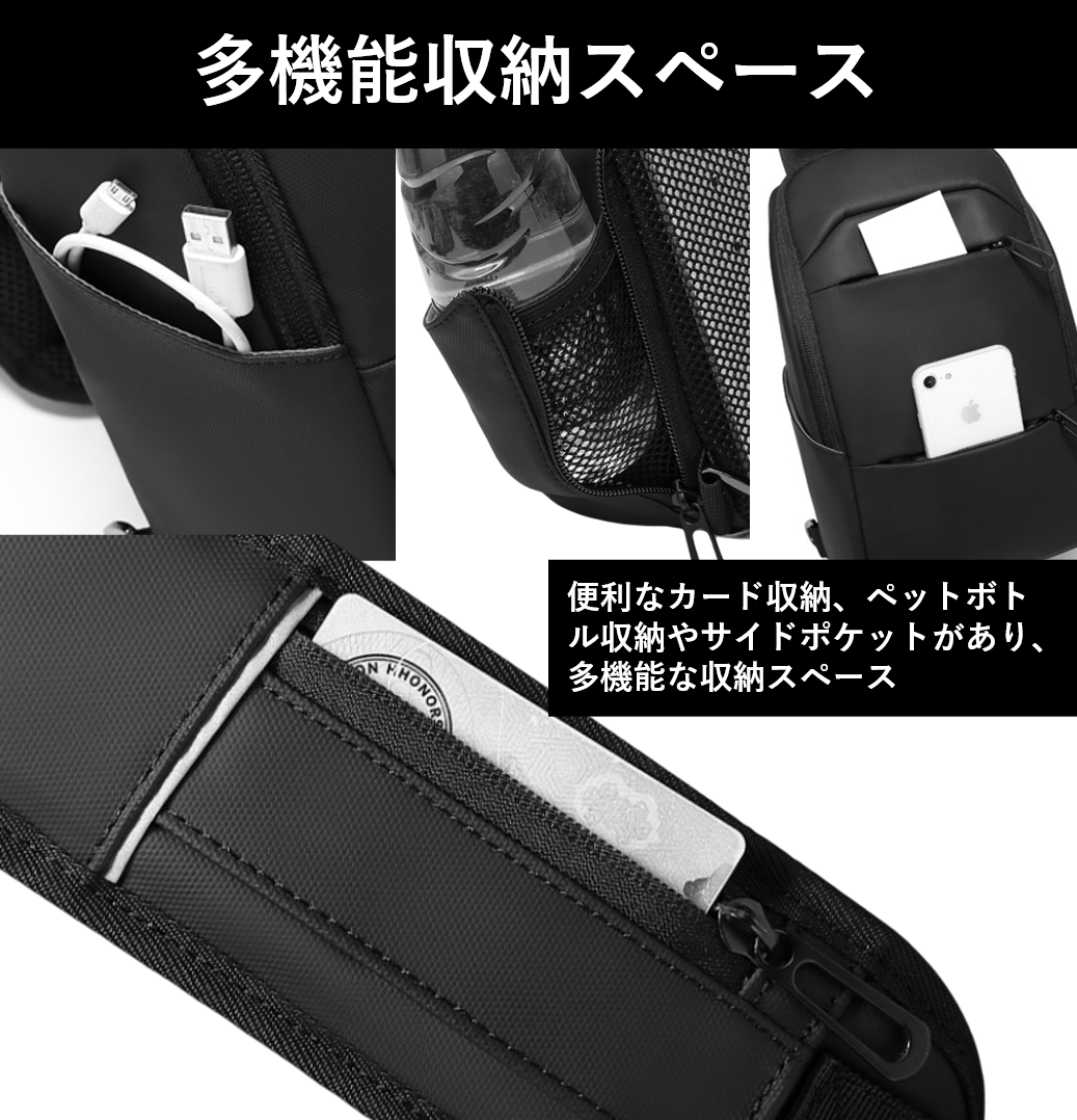 [W STORE] 地球製 ボディバッグ wbp-sk6