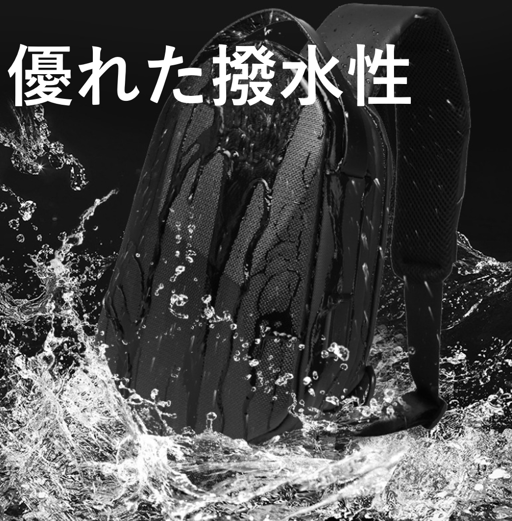 [W STORE] 地球製 ボディバッグ ハードシェル wbp-sr1