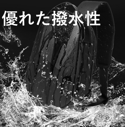 [W STORE] 地球製 ボディバッグ ハードシェル wbp-sr1